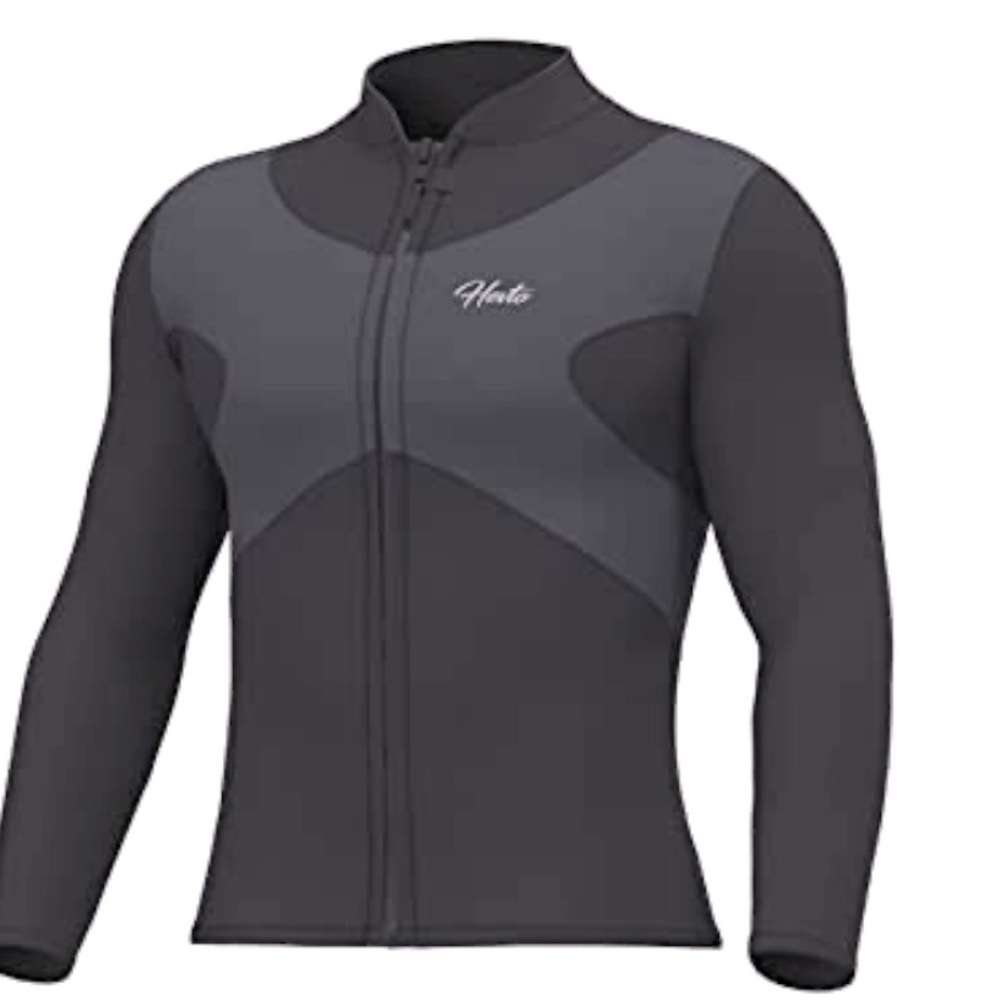 NWT Hevto Unisex Long Sleeve Wet Suit Jacket, Size Kid’s Large - Picture 2 of 6
